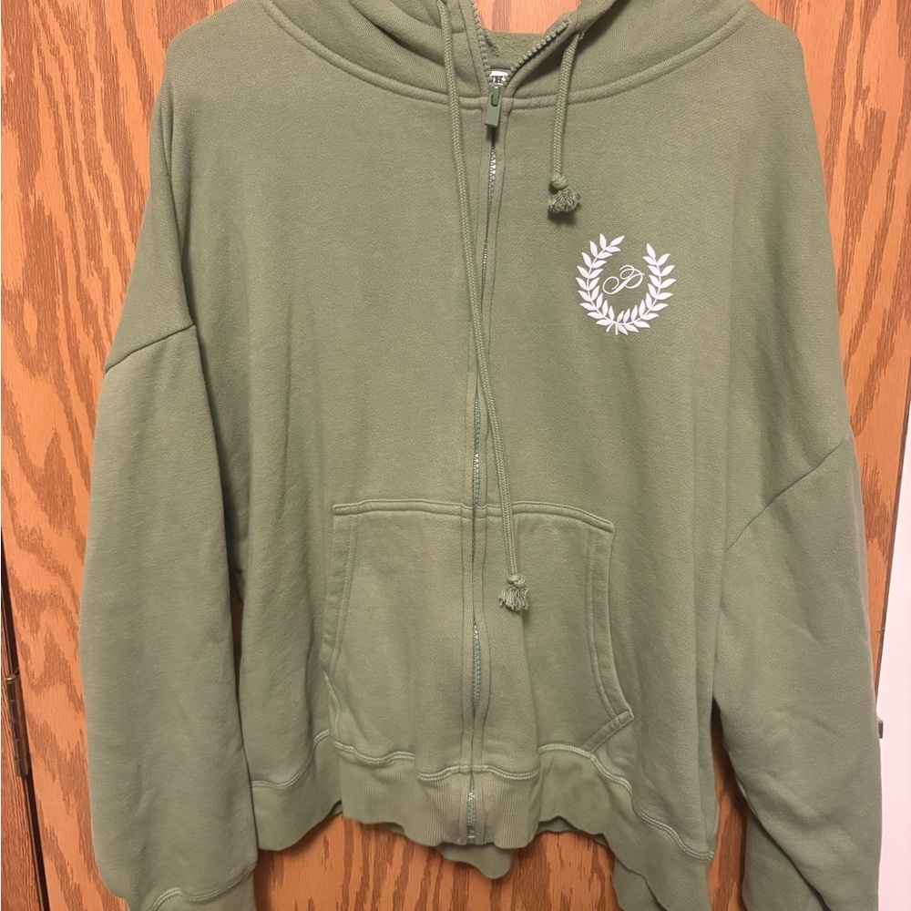 Victoria's Secret Green Hoodie